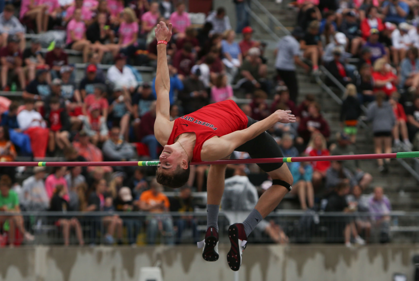 State track 2A high jump - FC - Weaver